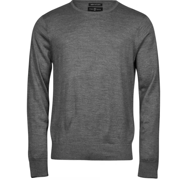  Moški pulover TEE JAYS | TJ 6000 SIVI MELANŽ 