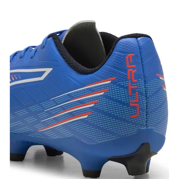  Moški čevlji PUMA ULTRA 6 PLAY FG/AG 10853201 ULTRA MODRA/BELA/ŽAREČA RDEČA 