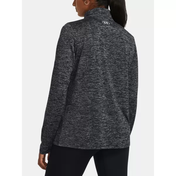  Ženski pulover UNDER ARMOUR TECH 1/2 ZIP- TWIST ČRNA 
