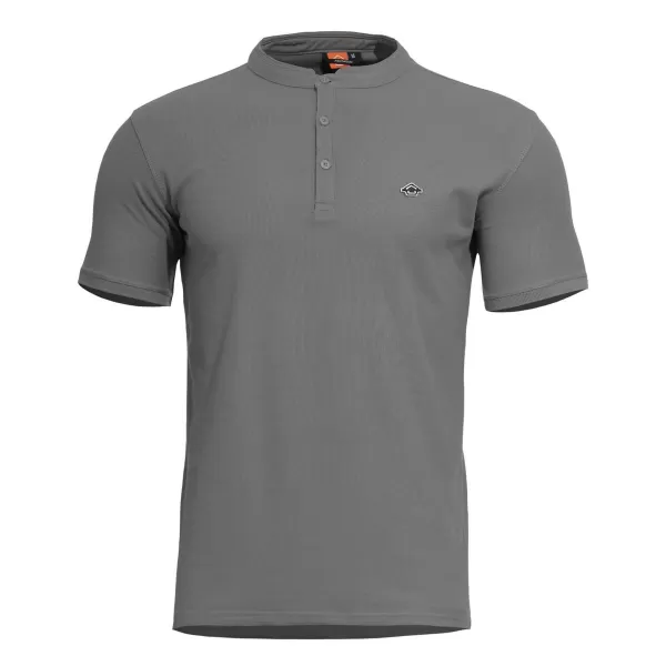 Majica s kratkimi rokavi PENTAGON LEVANTES HENLEY T-SHIRT K09025 VOLK/SIV 