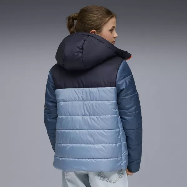  Jakna PUMA ESS HOODED PADDED JACKET 68522634 KUL MODRA 