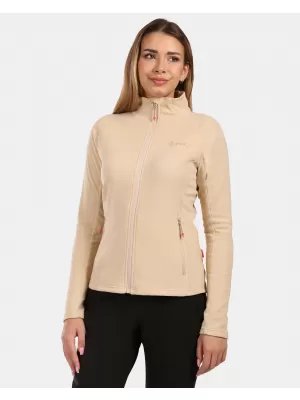 Ženska trenirk flisa KILPI GLAMER-W ZL0210KI BEŽ