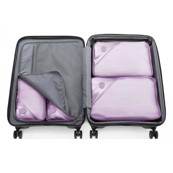  Komplet organizatorjev HEYS METALLIC PACKING CUBE 5PC LILA 