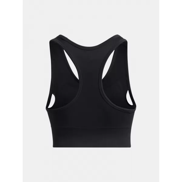  Ženski nedrček UNDER ARMOUR VANISH SEAMLESS MID BRA 1384419-001 ČRNA 