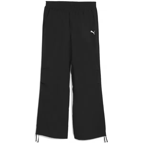  Moške hlače PUMA WARDROBE ESS OVERSIZED PARACHUTE PANTS WV OP 63206801 ČRNA PUMA 
