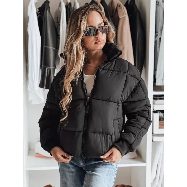  Ženska jakna DSTREET TY4948 ČRN 