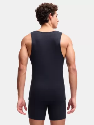 Moški brezrokavnik UNDER ARMOUR M UA PERF COTTON TANK-2PK 6007622-001 ČRNA