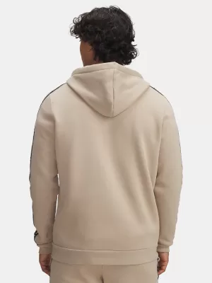 Moški pulover UNDER ARMOUR UA ICON FLEECE FZ TAPING 1390298-299 RJAVA