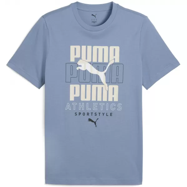  Srajca PUMA GRAPHIC STACKED GRAPHIC TEE 68803834 KUL MODRA 