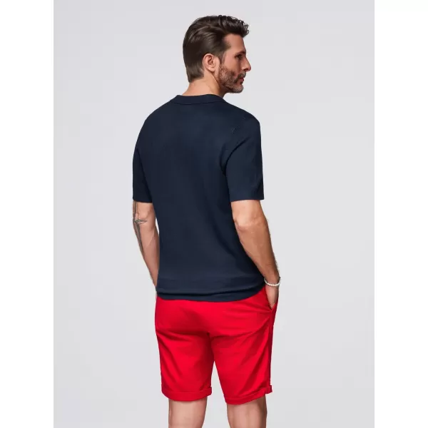  Moška T -majica OMBRE OM-POSS-0159 MORNARSKO MODRO 