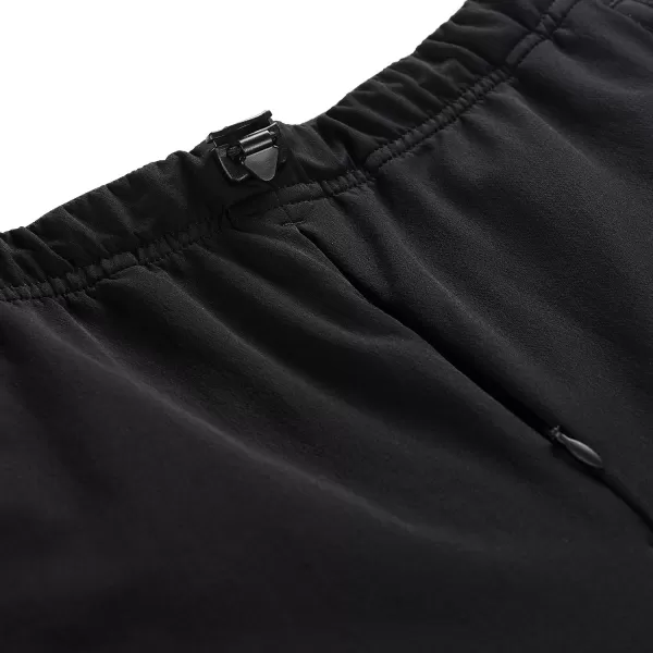  Moške softhell hlače ALPINE PRO HURF 2 ČRN 