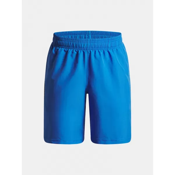  Fantovske kratke hlače UNDER ARMOUR UA TECH WOVEN WORDMARK SHORT 1383341-402 MODRA 