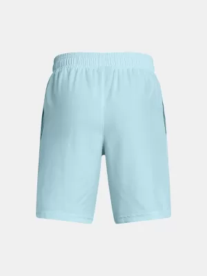 Fantovske kratke hlače UNDER ARMOUR UA TECH WOVEN WORDMARK SHORT 1383341-494 MODRA