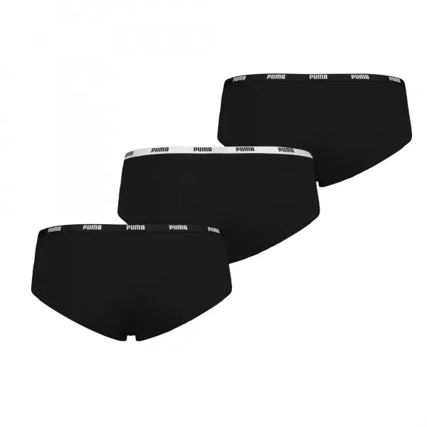  Hlačke PUMA HIPSTER 3P PACK 90759202 ČRN 