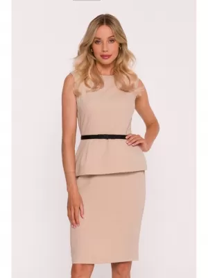 Obleka STYLOVE S427 BEŽ