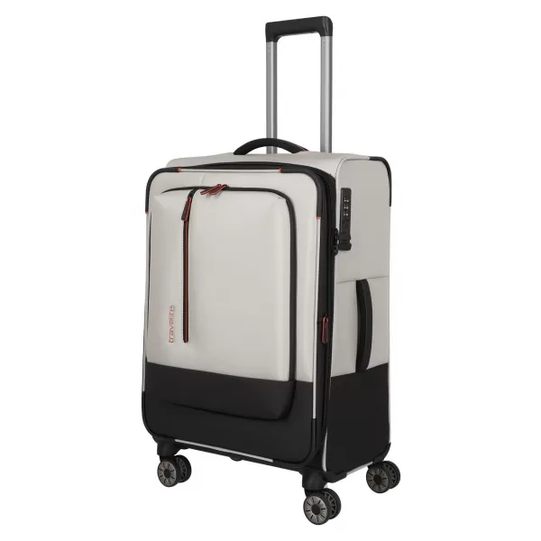  Kovček TRAVELITE CROSSLITE 5.0 M BELI PESEK 