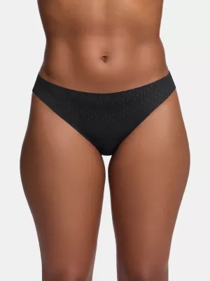 Ženske tangice UNDER ARMOUR UA PURE STRETCH MESH (3KS) 1390412-001 ČRNA
