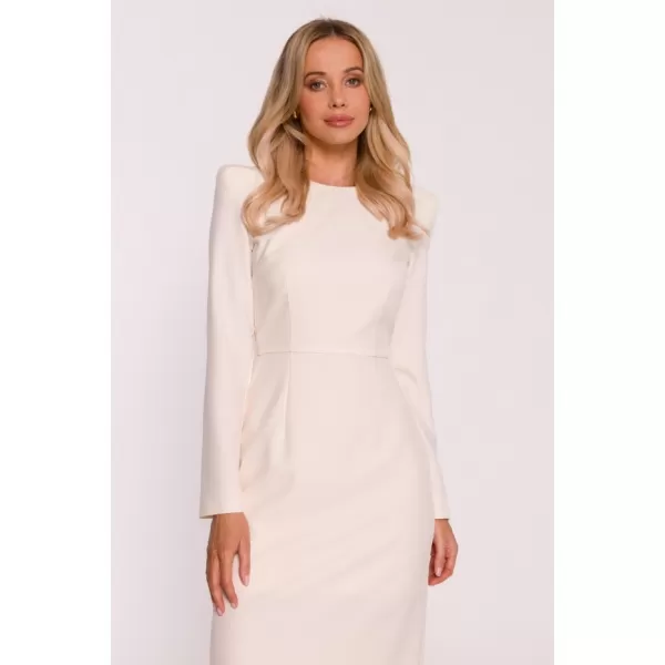  Obleka STYLOVE S412 SLONOVINA 