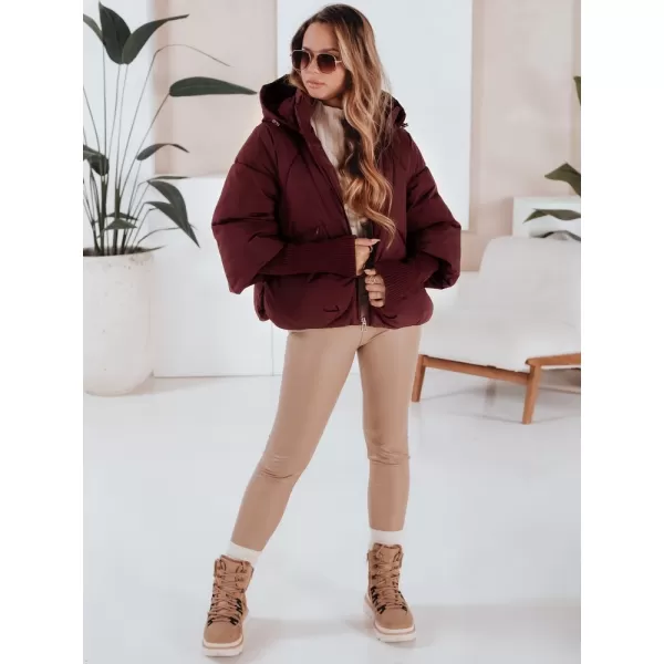  Ženska jakna DSTREET TY5037 CLARET 