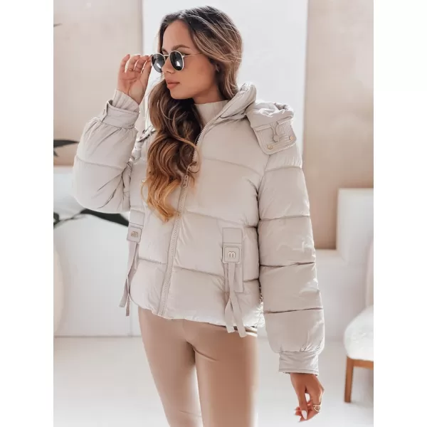  Ženska jakna DSTREET TY5066 BEŽ 