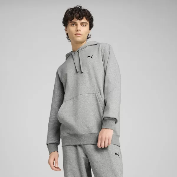  Moški pulover PUMA ESS HOODIE FL 68257803 SREDNJE SIVA VRESA 