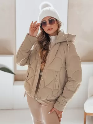 Ženska jakna DSTREET TY5041 KARAMELA