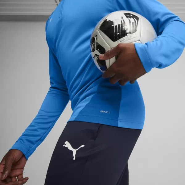  Srajca PUMA TEAMGOAL TRAINING 1/4 ZIP TO 658629_02 ELEKTRIČNA MODRA LIMONADA/BELA/EKIPA ROYAL 