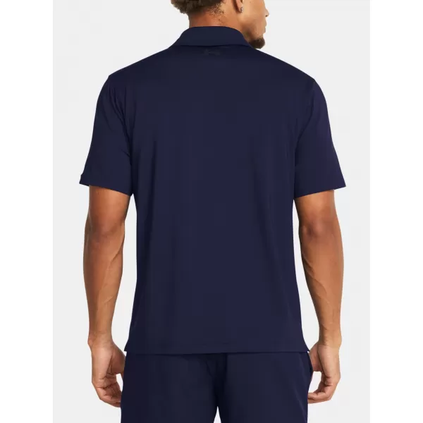  Moška majica s kratkimi rokavi UNDER ARMOUR UA T2G POLO LB 1383255-410 MODRA 