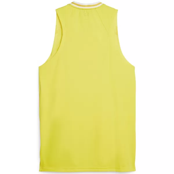  Moški dres PUMA HOOPS TEAM GAME JERSEY 67662805 KIBERNETSKA RUMENA 