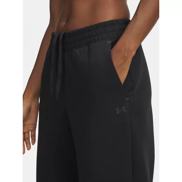  Ženske športne hlače UNDER ARMOUR UA UNSTOPPABLE FLC PANT 6007028-001 ČRNA 