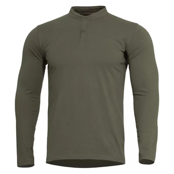  Majica PENTAGON ROMEO 2.0 HENLEY SHIRT K09016 OLIVNO ZELENA 