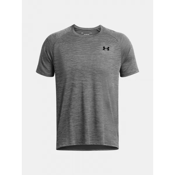  Moška majica s kratkimi rokavi UNDER ARMOUR UA TECH TEXTURED SS 1382796-025 SIVA 