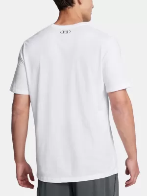 Moška majica s kratkimi rokavi UNDER ARMOUR UA M BOXED SPORTS UPDATED SS 1386793-100 BELA