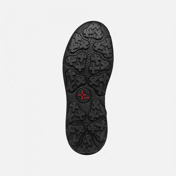  Moški gležnarji GEOX NEBULA + GRIP AB G006828 ČRNA 