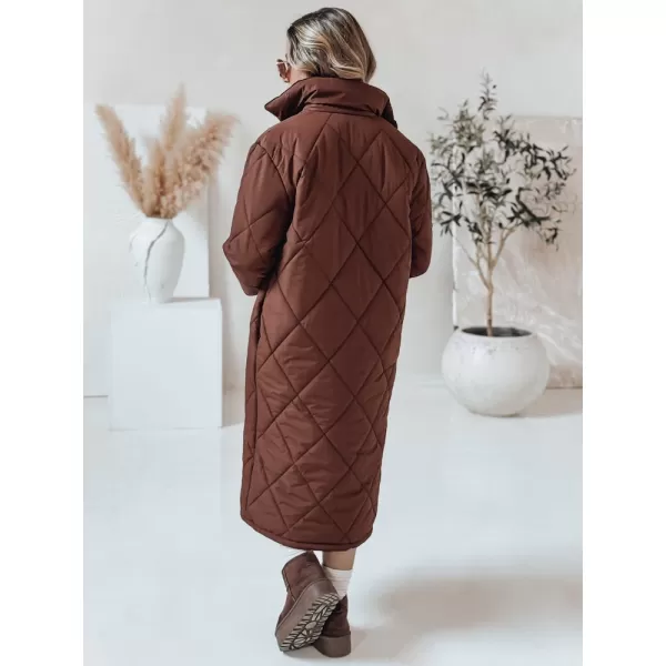  Ženska jakna DSTREET TY4917 RJAVA 