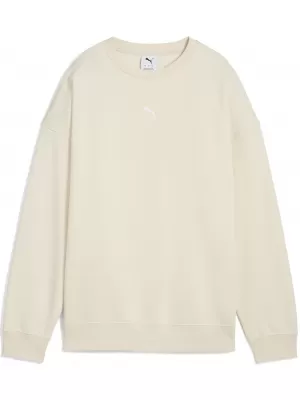 Damske trenirke PUMA ESS OVERSIZED CREW FL 68540087 ALPSKI SNEG