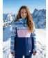 Ženska zimska jakna ALTISPORT GANICE TEMNO MODRA