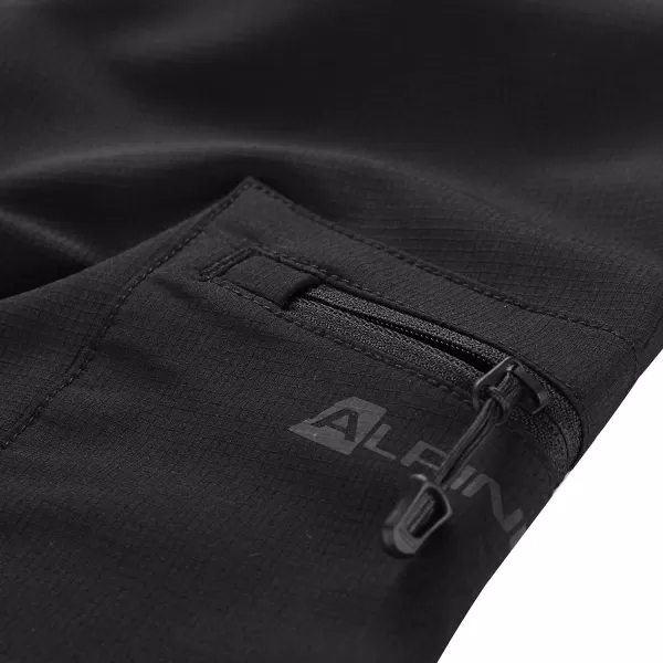  Moške softshell hlače ALPINE PRO CORB MPAF672 ČRNA 