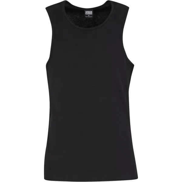  Moška majica s kratkimi rokavi URBAN CLASSICS TB7650A ČRNA/ČRNA 