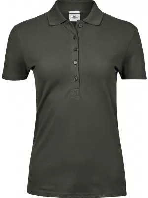 Ženska majica s kratkimi rokavi TEE JAYS | TJ 145 TEMNO ZELENA