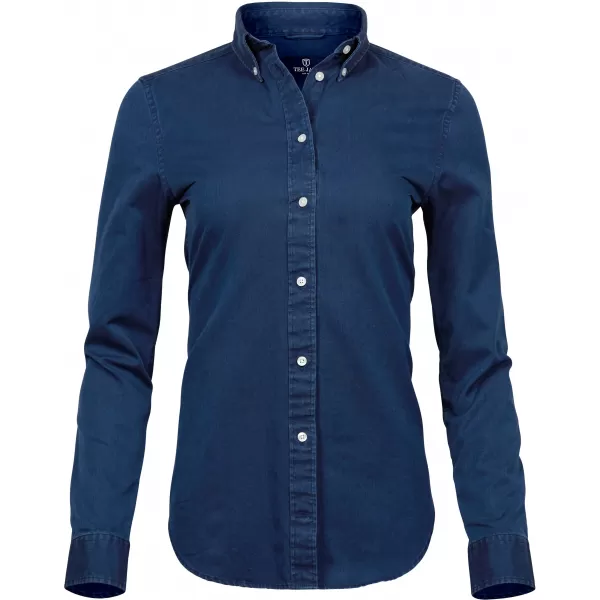  Ženska srajca TEE JAYS | TJ 4003 INDIGO MODRA 