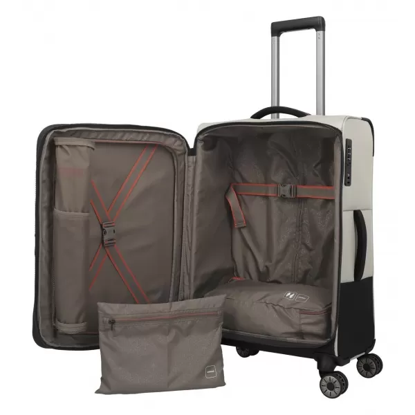  Kovček TRAVELITE CROSSLITE 5.0 M BELI PESEK 