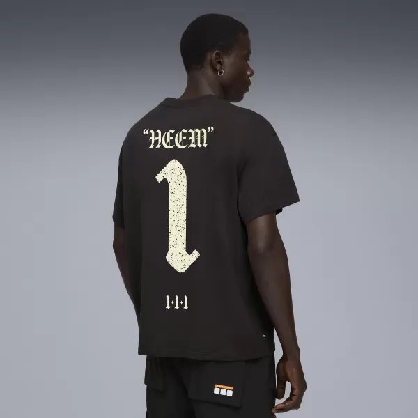  Srajca PUMA LAFRANCE HEEM TEE II 63247801 PUMA ČRNA 