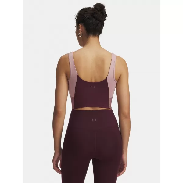  Ženski brezrokavnik UNDER ARMOUR MERIDIAN COLORBLOCK TANK 6004001-651 RJAVA 