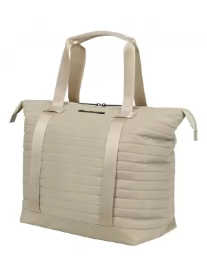Ročna torbica TRAVELITE BARBARA STEPP 2 IN 1 SHOPPER SATENAST GOL