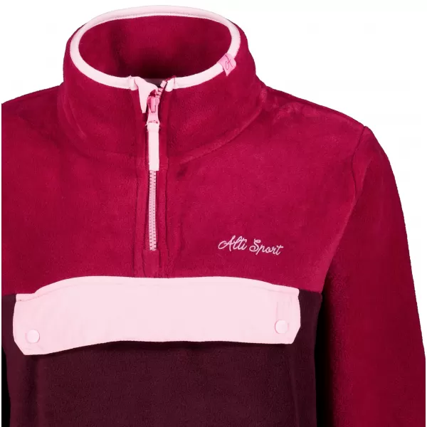  Ženski pulover iz flisa ALTISPORT GEMMY BORDO 