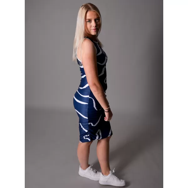  Ženska premium obleka ALTISPORT VOJ/ALW088SAT03 MODRA 