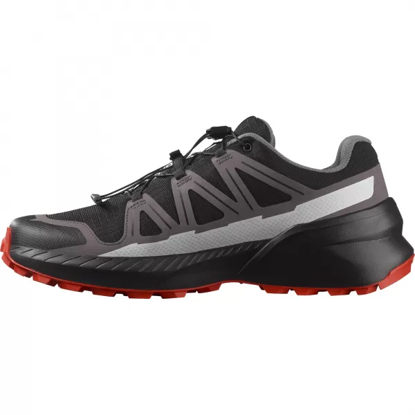  Moški čevlji SALOMON SPEEDCROSS PEAK GORE-TEX ČRNI/CASTLEROCK/ČEŠNJEV PARADIŽNIK 