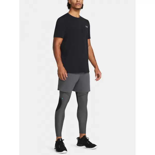  Moške kratke hlače UNDER ARMOUR UA PEAK WOVEN SHORTS 1376782-025 SIVA 