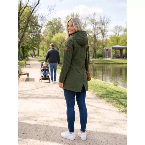  Ženska softshell jakna ALTISPORT GEMEE KAKI 